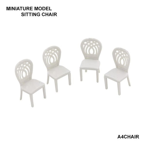 Architectural Model Miniature - Chairs 4 A-4 CH AIR