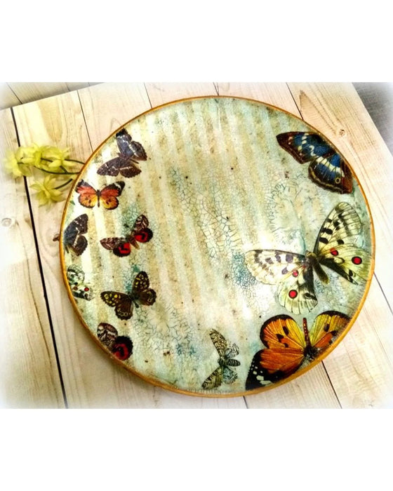 CrafTreat Butterfly Decoupage Paper A4