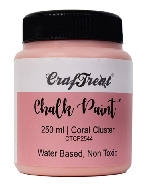 CrafTreat Chalk Paint Coral Cluster 250ml
