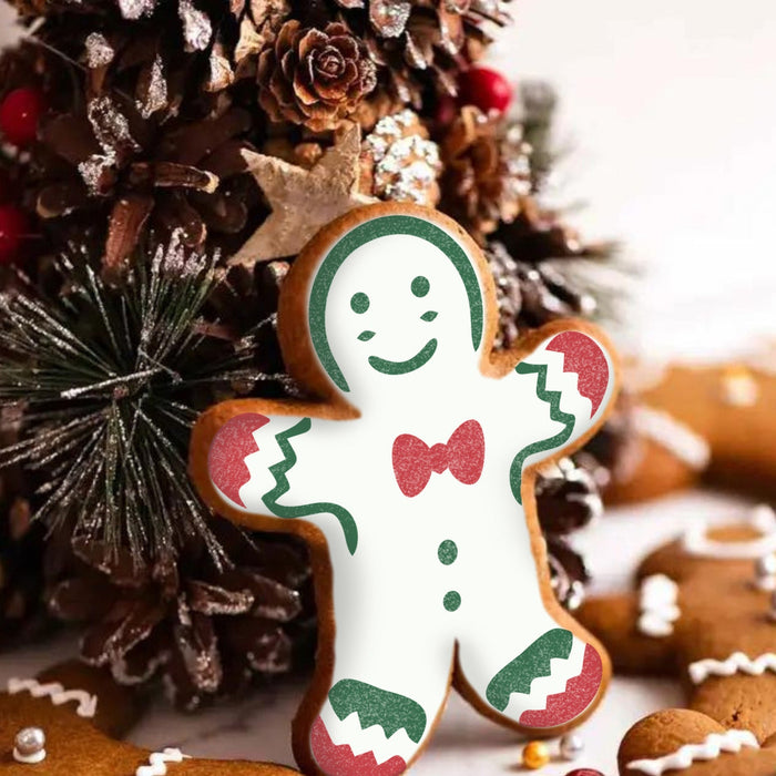 CrafTreat Chirtmas santa claus design on xmas tree cts752