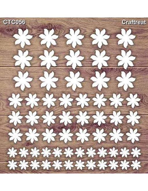 Flower 2 Laser Cut Chipboard CTC056