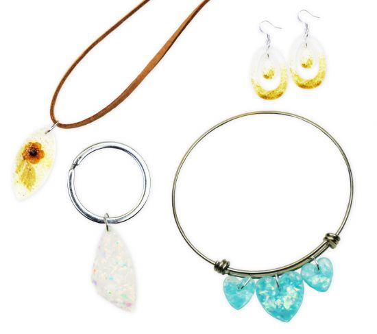 Liquid Sculpey Polymer Clay Embellishments Jewelry Kit