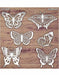 Lovely Butterflies Laser Cut Chipboard CTC037