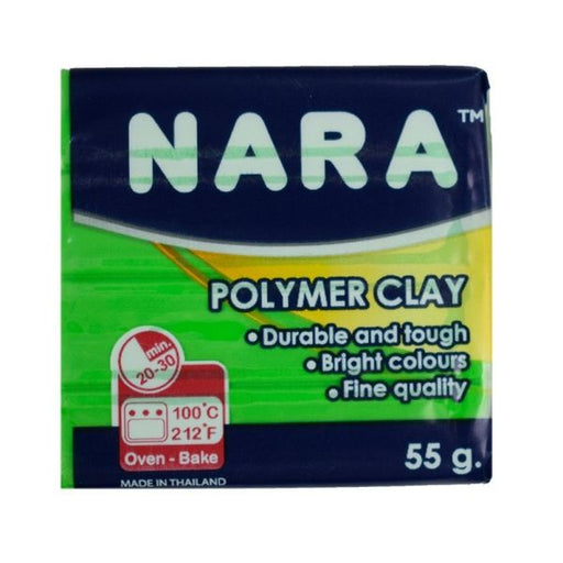 Nara polymer clay Lime green pm 009