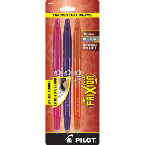 Pilot FriXion Fine Point Erasable Gel Pens
