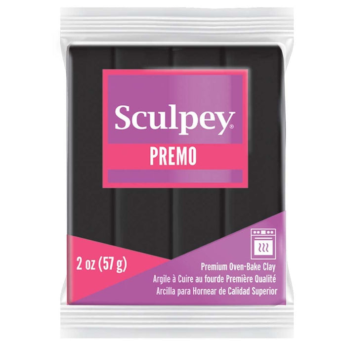 Premo Sculpey Polymer Clay Black