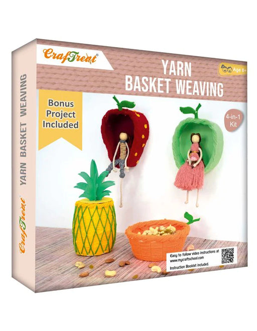 Craftreat Yarn Basket Weaving Kit CTK009