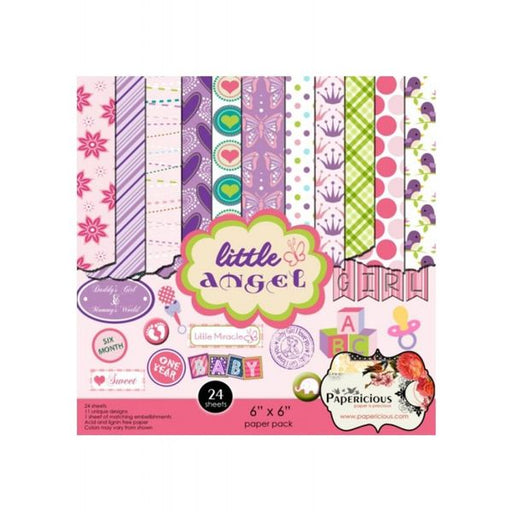 papericious-designer-edition-paper-pack-6x6-little-angel