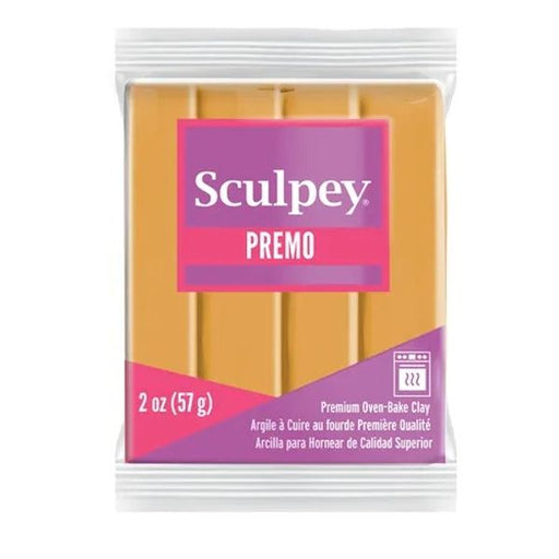 Premo Sculpey Polymer Clay 2oz Mustard PE02 5011