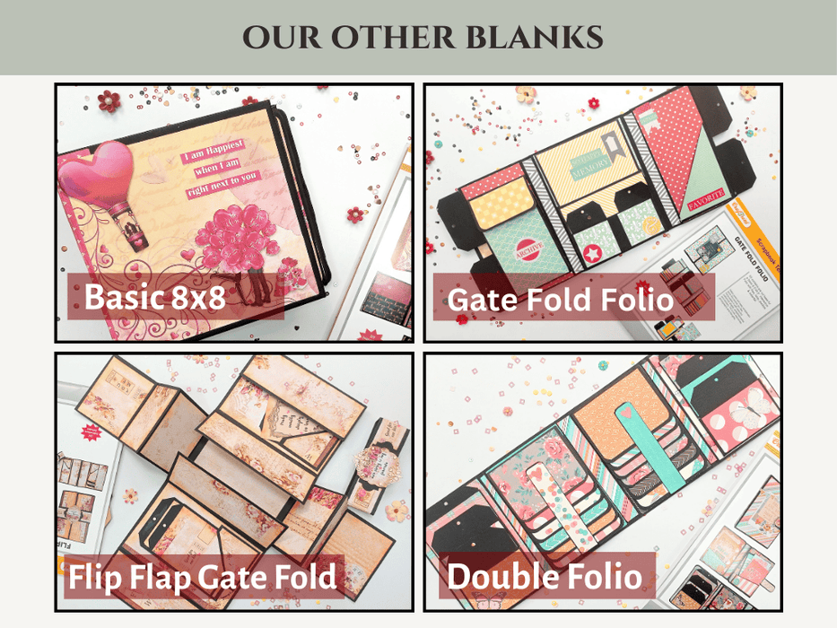 8 Scrapbook other Blanks
