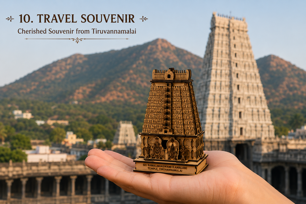 LyfNeeds Thiruvannamalai Arunachalesvara Temple Gopuram MDF 3D Replica