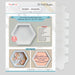 CrafTreat 3D Fold Shapes - Paper Frames White - Hexagon 6pcs CFS007 Products Preview