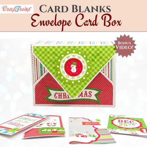 CrafTreat Card Blanks  Envelope Card Box CCB005