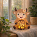 CrafTreat DIY Paper Lanterns Fluffy Cow Home Décor CTL020