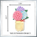 CrafTreat DIY Paper Lanterns Hydrangea Jar Finished Projects CTL014