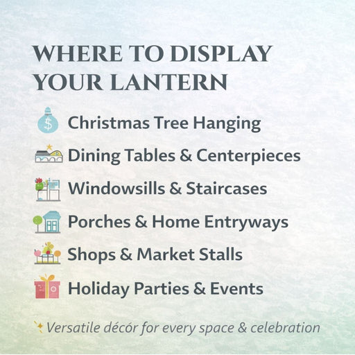 CrafTreat DIY Paper Lanterns Where to you use lanterns