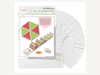 CrafTreat Scrapbook Hexagon Roll up - White 2pcs CFS001Contents with wrapper