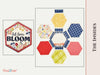 Craftreat Scrapbook Blank Quick Folio - Hexagon Fold out CQF008 Project Inside