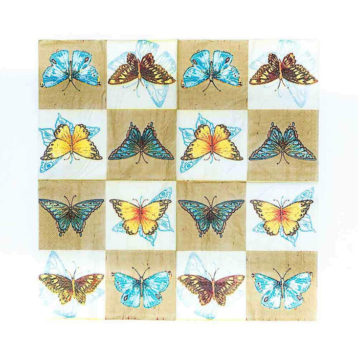 Decoupage Napkin - Butterflies