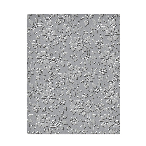 Spellbinders Flowers & Leaves Embossing Folder SES-008
