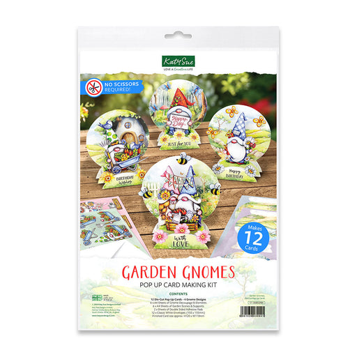 Katy Sue Pop up Cared Making Kit- Garden Gnomes 17-10085GNM