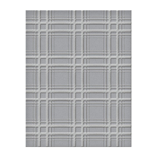 Spellbinders Plaid Company Embossing Folder SES-018 1