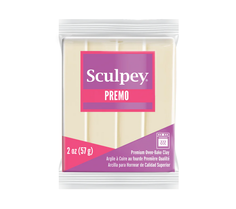 Premo Sculpey Polymer Clay 2oz  Butter Yellow