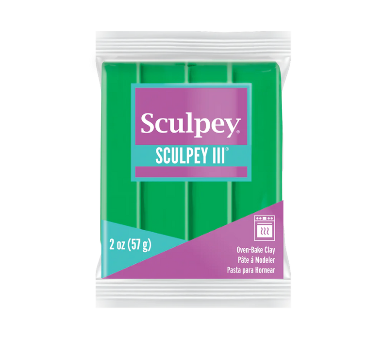 Sculpey III Polymer Clay 2oz - Emerald