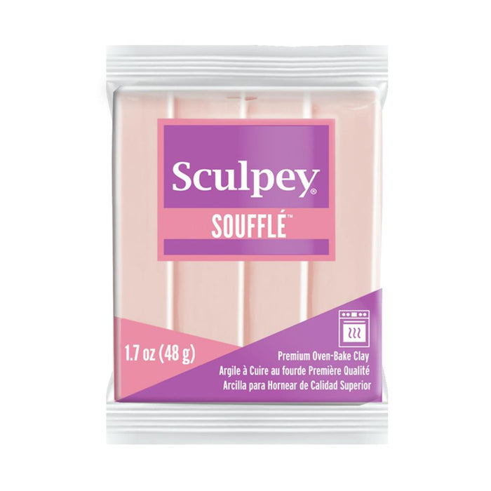 Sculpey Souffle Clay 2oz Almond Rose