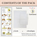 CrafTreat Card Blank House Side Pop-out Card Contents of the Pack CCB010