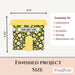CrafTreat Card Blank House Side Pop-out Card Finished Project Size CCB010