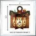 CrafTreat DIY Paper Lanterns - Fireplace - Finished Project Size - CTL028