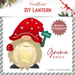 CrafTreat DIY Paper Lanterns - Gnome CTL005