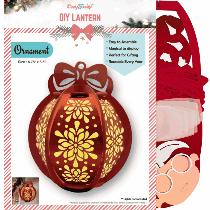 CrafTreat DIY Paper Lanterns - Ornament 2