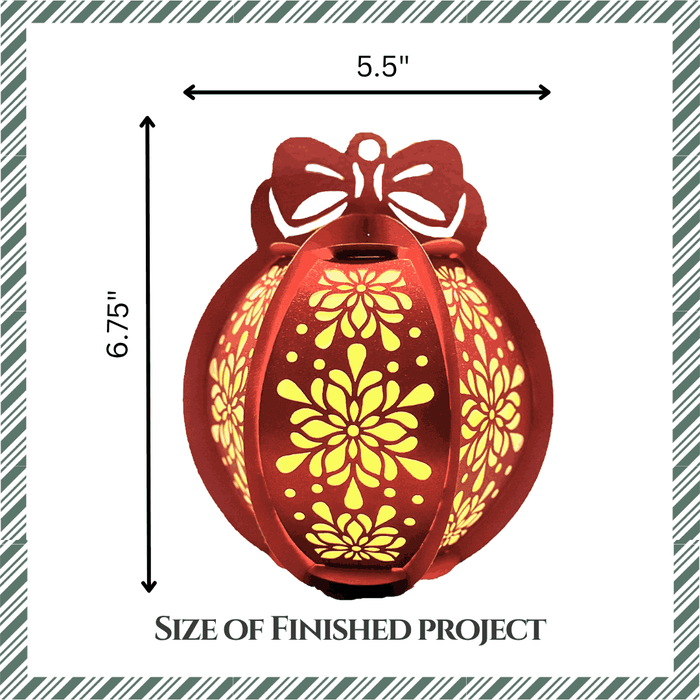 CrafTreat DIY Paper Lanterns - Ornament 3