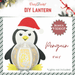 CrafTreat DIY Paper Lanterns - Penguin CTL008