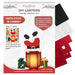 Craftreat DIY Paper Lanterns Santa Stuck in Chimney Inside of the Pack-CTL025