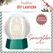 CrafTreat DIY Paper Lanterns - Snowglobe CTL0011