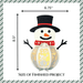 CrafTreat DIY Paper Lanterns - Snowman CTL003 3