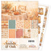 CrafTreat Paper Pad - Amber and Oak 6"x8" CTPP8028     