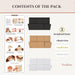 Craftreat Quick Folio House Explosion Box Contents of the Pack CQF013