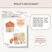 Craftreat Quick Folio House Explosion Box What's Included CQF013