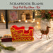 CrafTreat Scrapbook Blank - Sleigh Pull Flap Album - Red
