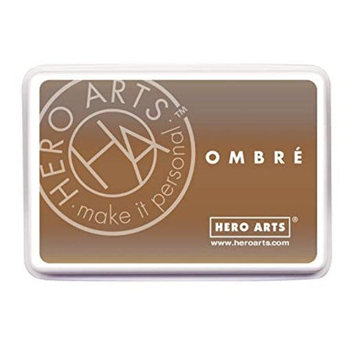 Hero Arts Ombre Ink Pad Sand to Chocolate BrownO M BRE A F311