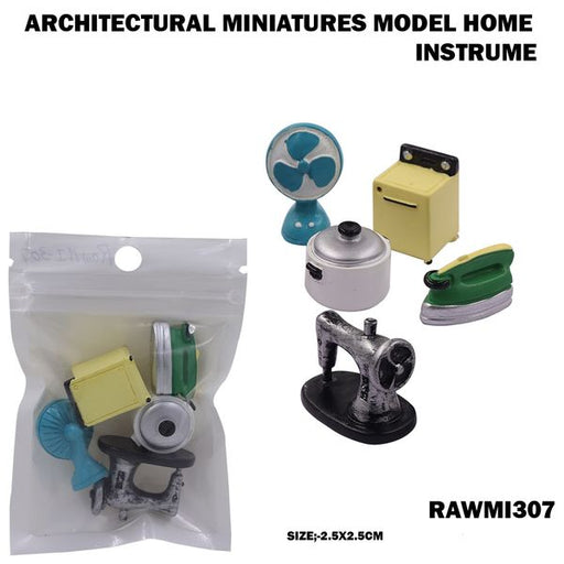 Architectural Model Miniature Home Instruments 5pcs