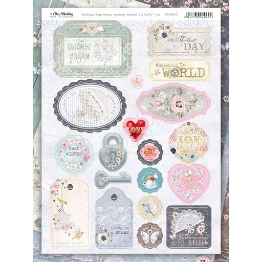 Bee shabby Happiness Chipboard 730240