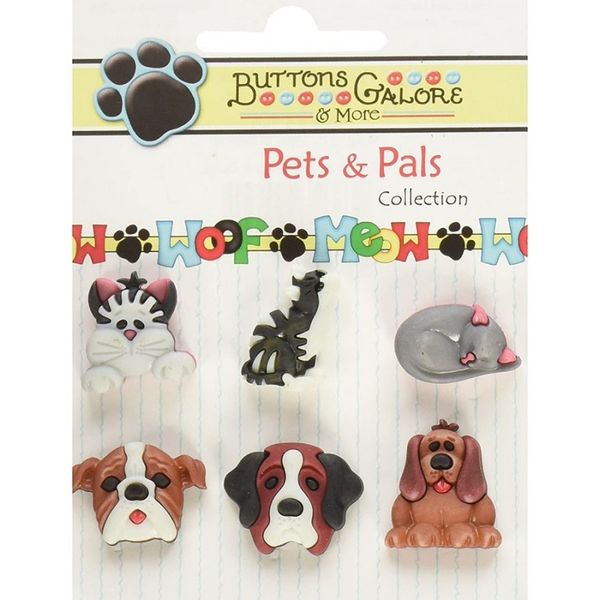 Buttons-Galore-Pets-and-Pals-Raining-Cats-and-Dogs