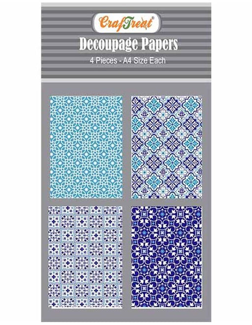 CrafTreat Moroccan Decoupage Paper A4