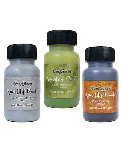 CrafTreat Speciality texture paint set of 3pcs