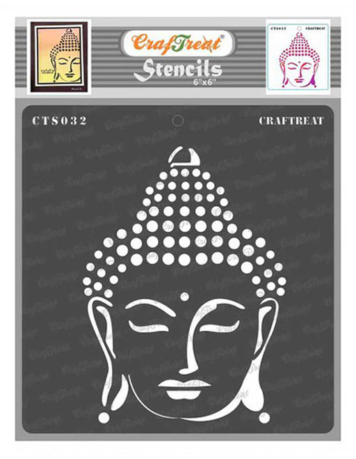 CrafTreat Buddha StencilCTS032